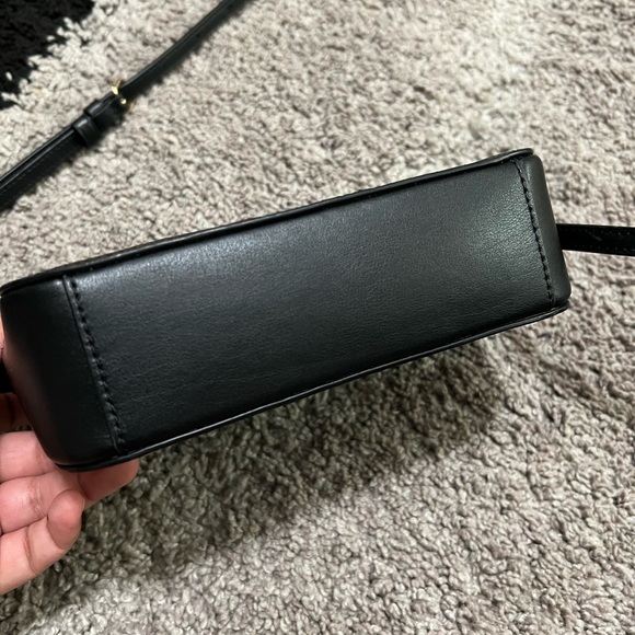 Coach Mini Camera Bag In Signature Canvas. EUC. 71/4" (L) × 5 1/4' (H) × 2" (H) - Picture 10 of 12